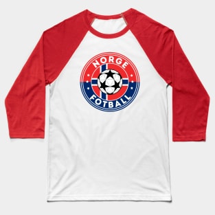 Norway Football Fan Baseball T-Shirt